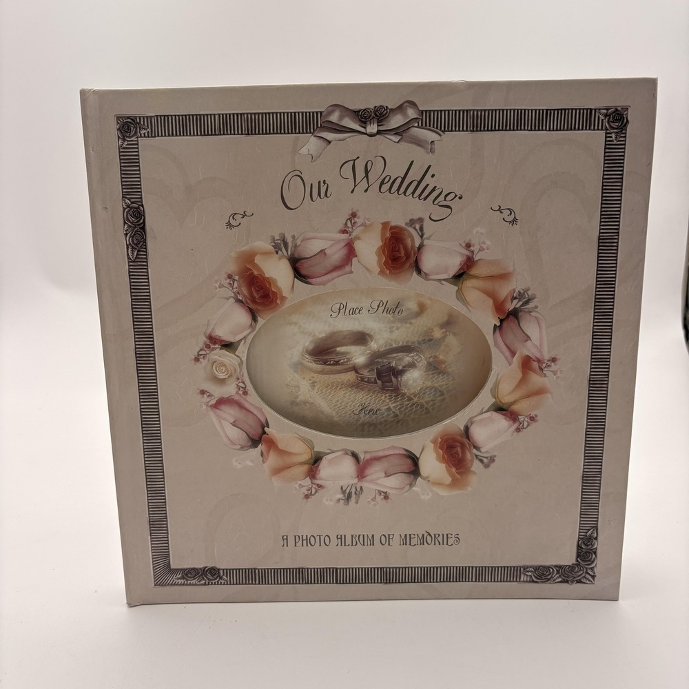 Vintage Havoc Publishing Our Wedding Photo Album Beige Romantic Memory